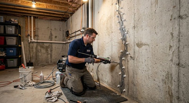 Basement Crack Repair in Fort Myers, FL