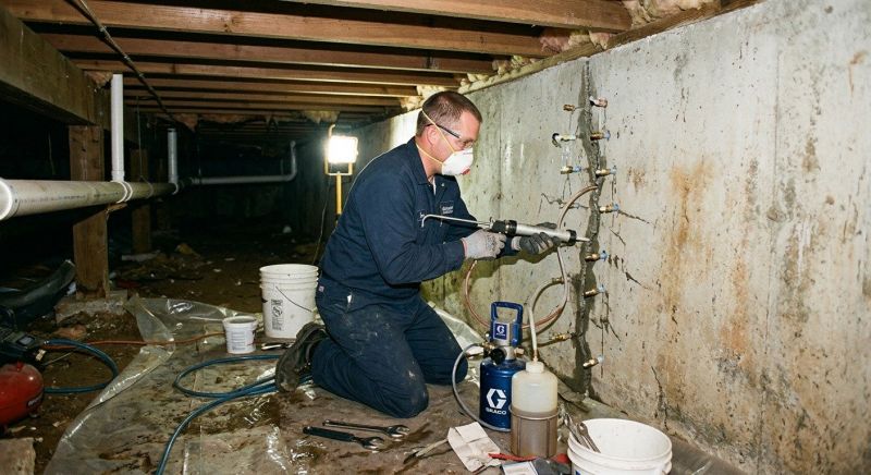 Basement Crack Repair in Fort Myers, FL