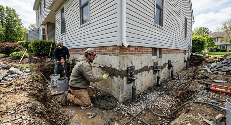 Basement Foundation Repair in North Fort Myers, FL