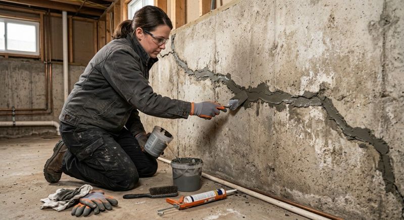 Cracked Basement Floor Repair in Fort Myers, FL