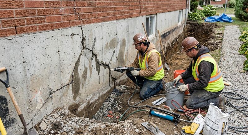 Cracked Foundation Repair in Lee County, FL