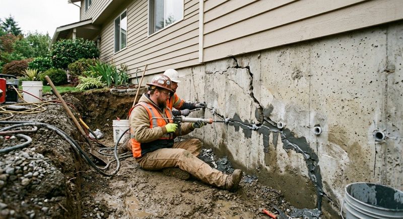 Cracked Foundation Repair in Lee County, FL