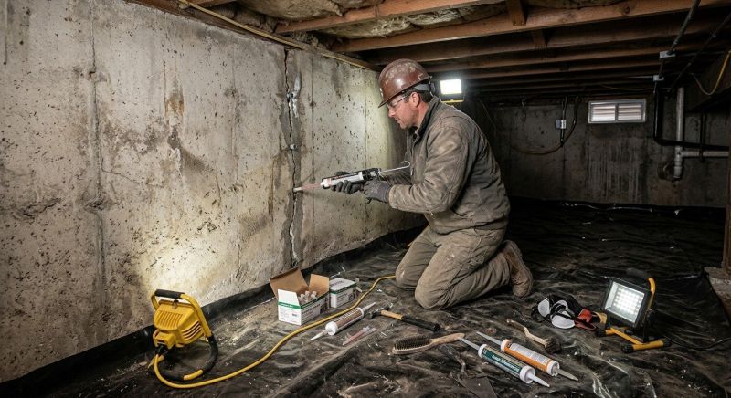 Cracked Foundation Repair in Lehigh Acres, FL