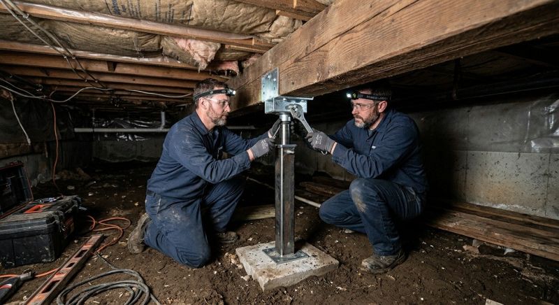 Crawlspace Foundation Repair in Lee County, FL
