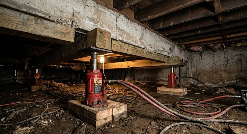 Foundation Jacking in Lee County, FL