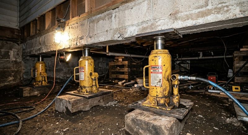 Foundation Jacking in Lehigh Acres, FL