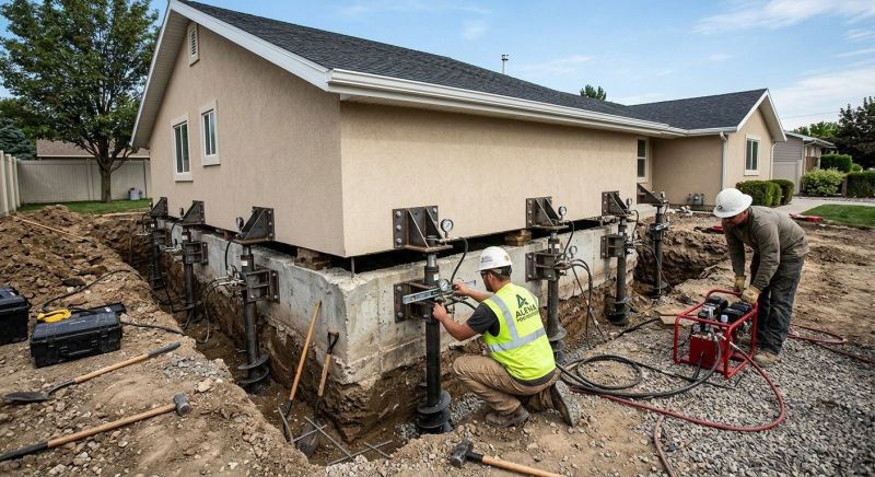 Foundation Pier Leveling in Fort Myers, FL
