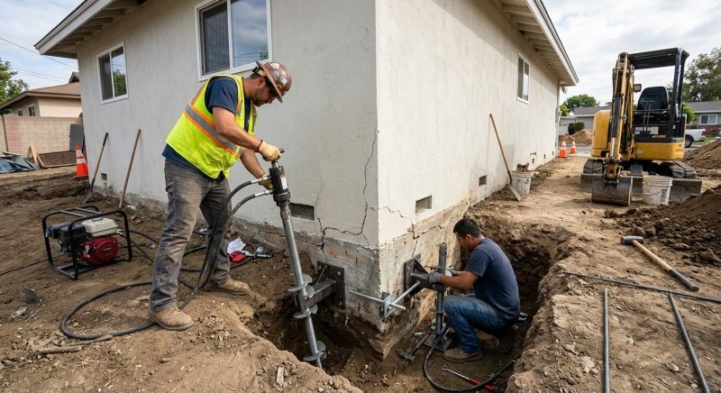 Foundation Stabilizing in Lehigh Acres, FL
