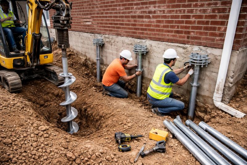 Helical Piers Installation in Fort Myers, FL