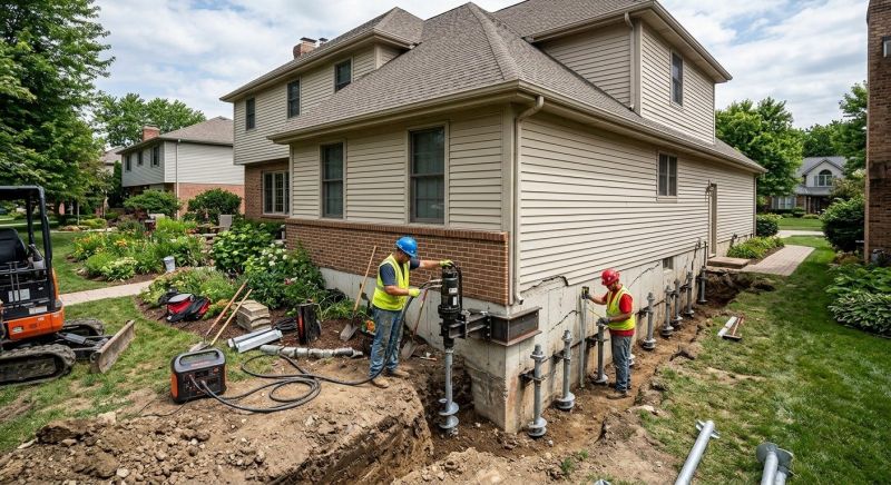 Helical Piers Installation in Fort Myers, FL