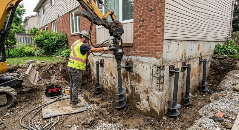 Helical Pile Installation in Fort Myers, FL