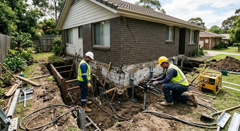 House Foundation Repair in Lehigh Acres, FL