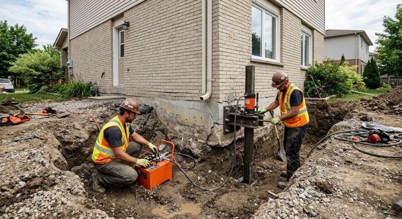 Sinking Foundation Lifting in Fort Myers, FL