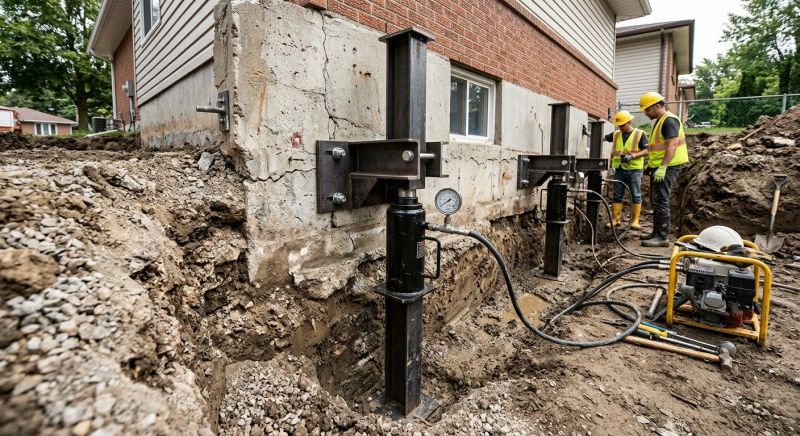 Sinking Foundation Lifting in Fort Myers, FL