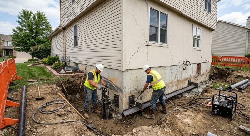 Sinking Foundation Repair in Bokeelia, FL