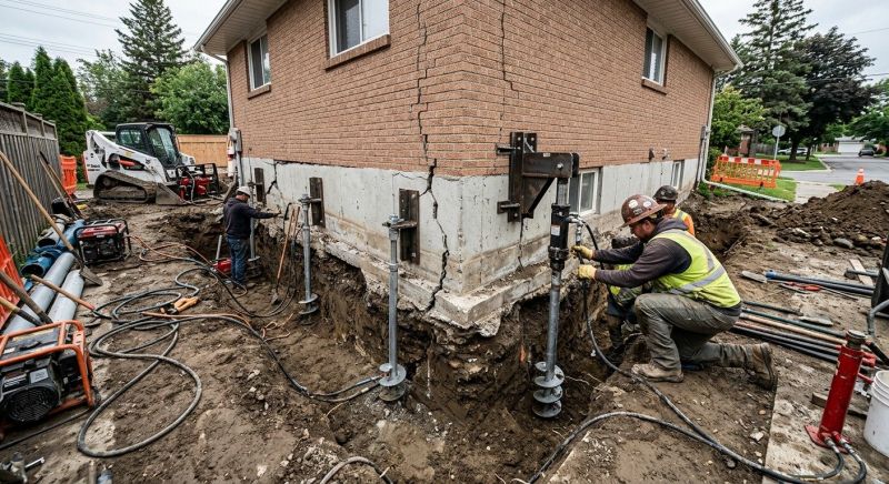 Sinking Foundation Repair in Cape Coral, FL