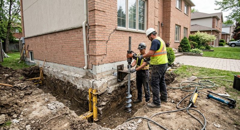 Sinking Foundation Repair in Estero, FL