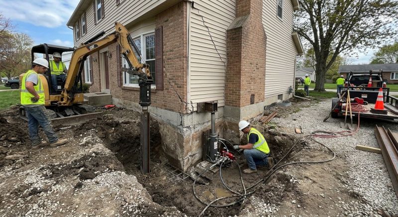 Sinking Foundation Repair in Lehigh Acres, FL